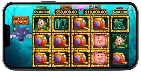 Huff N' More Puff Slot App