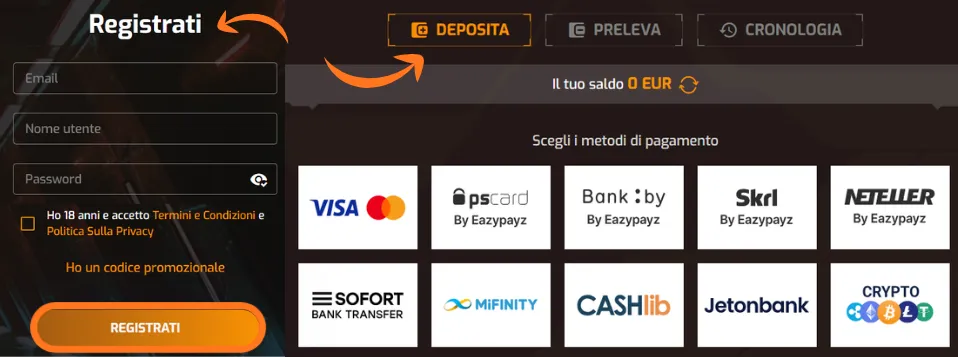 Verifica l'account